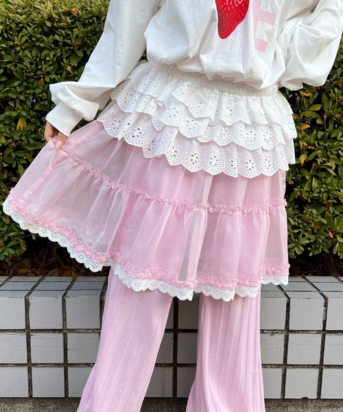 WC スカート シアーレースミドルスカート : ZOZOTOWN Yahoo!店 - 通販