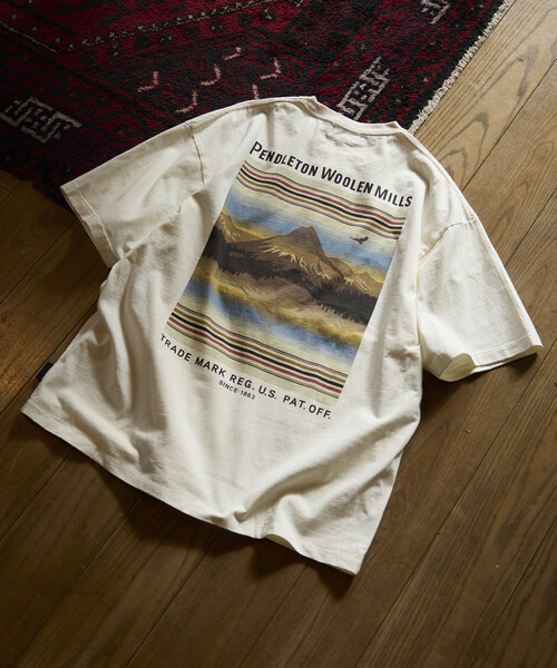 Marvin Oliverサイン入りヴィンテージPendletonブランケット PENDLETON（ペンドルトン） tシャツ 別注 ヴィンテージブランケット