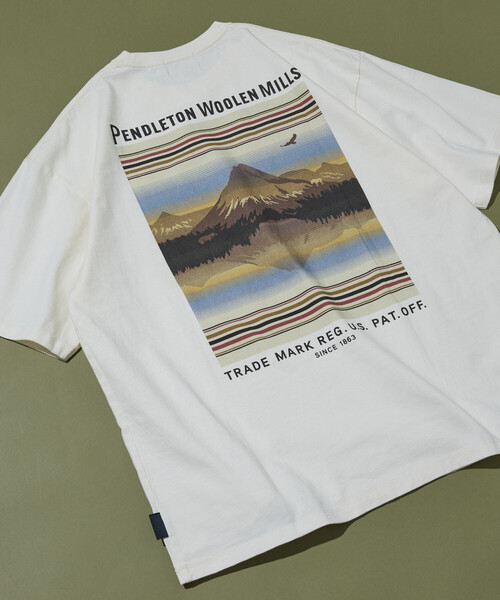 PENDLETON（ペンドルトン） tシャツ 別注 ヴィンテージブランケット