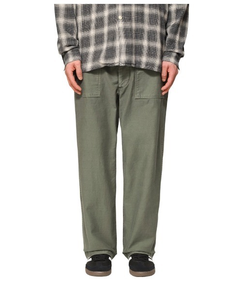 「REMI RELIEF NAVY LABEL」 カーゴパンツ L オリーブ メンズ_画像7