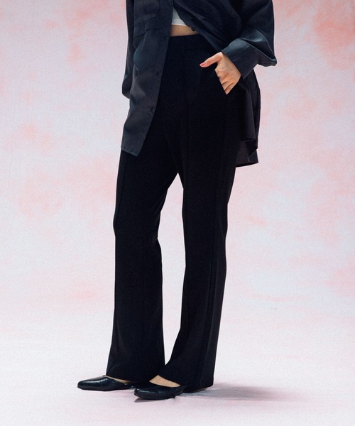 「LEPSIM」 パンツ MEDIUM ブラック レディース_画像4