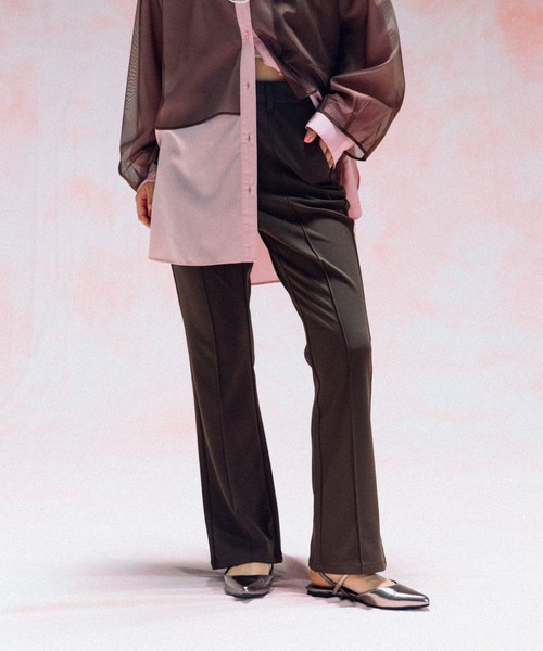 「LEPSIM」 パンツ MEDIUM ブラック レディース_画像9