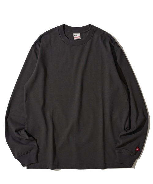 「Healthknit」 長袖Tシャツ MEDIUM オフホワイト メンズ_画像2