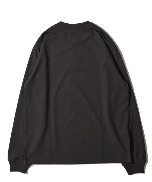 「Healthknit」 長袖Tシャツ MEDIUM オフホワイト メンズ_画像3