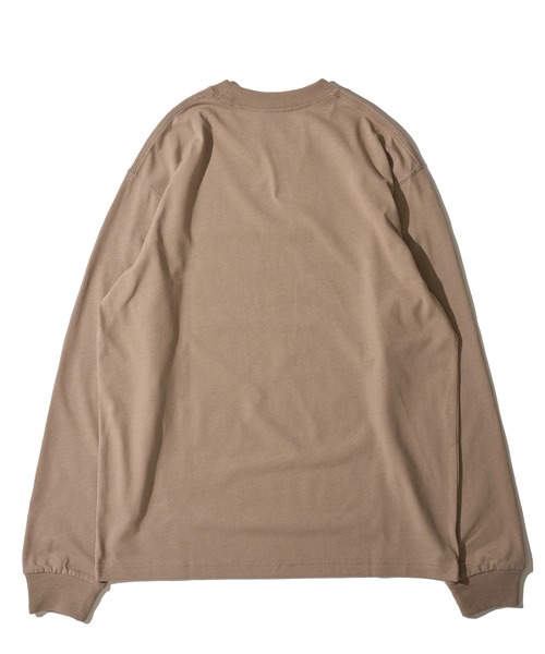 「Healthknit」 長袖Tシャツ MEDIUM オフホワイト メンズ_画像7