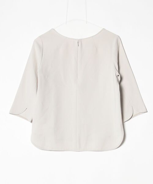 「TITE IN THE STORE」 7分袖ブラウス 38 ベージュ レディース_画像2