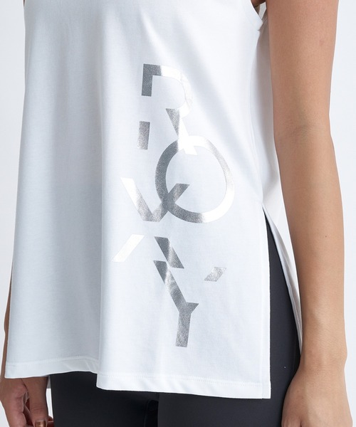 「ROXY」 ノースリーブトップス LARGE ミント レディース_画像4