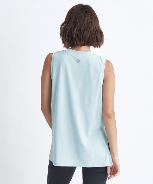 「ROXY」 ノースリーブトップス LARGE ミント レディース_画像9