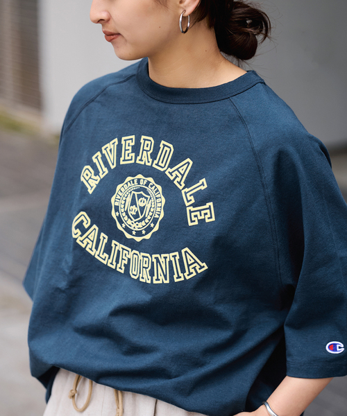 FRAMeWORK（フレームワーク） tシャツ CHAMPION/チャンピオン 別注14s