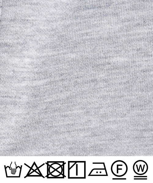 「PICCIN PERLA」 ジップアップパーカー M ライトグレー レディース_画像3