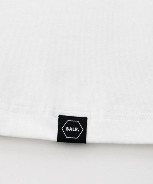 「BALR.」 長袖Tシャツ X-LARGE ブラック×ブルー メンズ_画像4