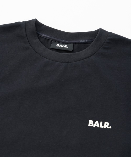 BALR.（ボーラー） 長袖Tシャツ X-LARGE ブラック×ブルー メンズ