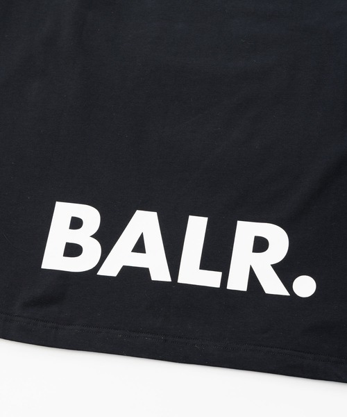 BALR.（ボーラー） 長袖Tシャツ X-LARGE ブラック×ブルー メンズ