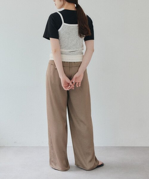 SHENERY（シーナリー） ワイドパンツ パンツ 「3サイズ展開