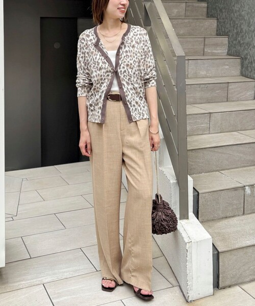 NOLLEY'S（ノーリーズ） ワイドパンツ パンツ 「セットアップ対応