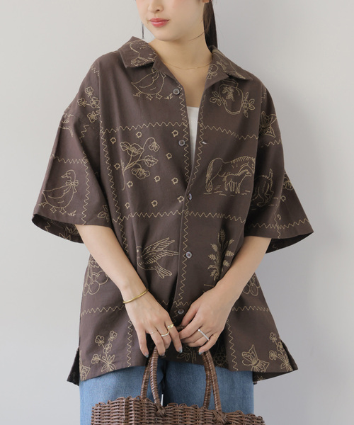 ブラウス シャツ 「Lords of Lotus / ローズオブロータス」SHIRTS レディースの画像