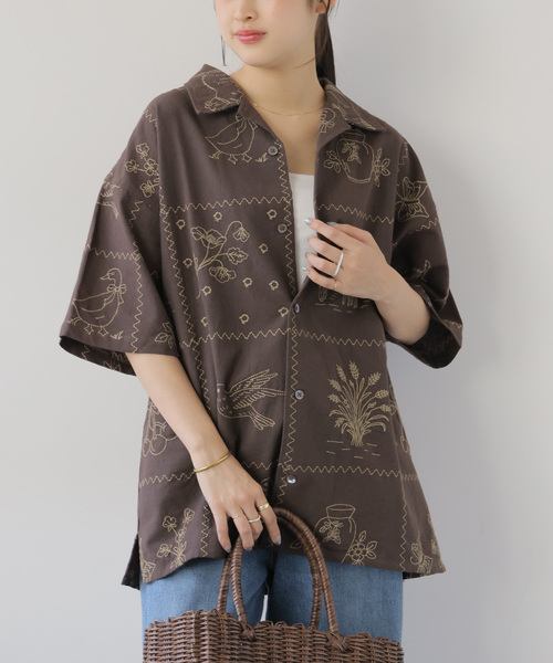 ブラウス シャツ 「Lords of Lotus / ローズオブロータス」SHIRTS レディースの画像