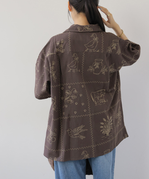 ブラウス シャツ 「Lords of Lotus / ローズオブロータス」SHIRTS レディースの画像