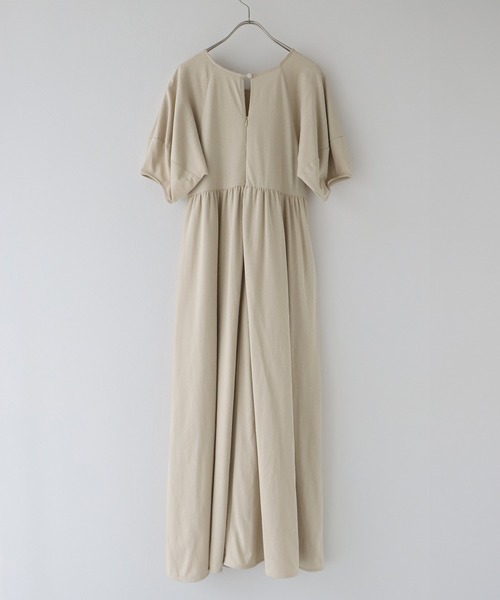「J by blue」 半袖ワンピース MEDIUM ブラウン レディース_画像2