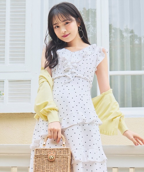 WILLSELECTION（ウィルセレクション） ワンピース ラッフルフリル