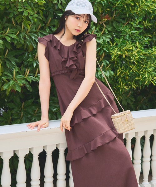 WILLSELECTION ワンピース【新品】 WILLSELECTION（ウィルセレクション） ワンピース ラッフルフリル