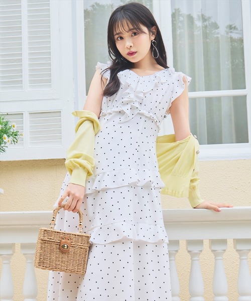 WILLSELECTION（ウィルセレクション） ワンピース ラッフルフリル