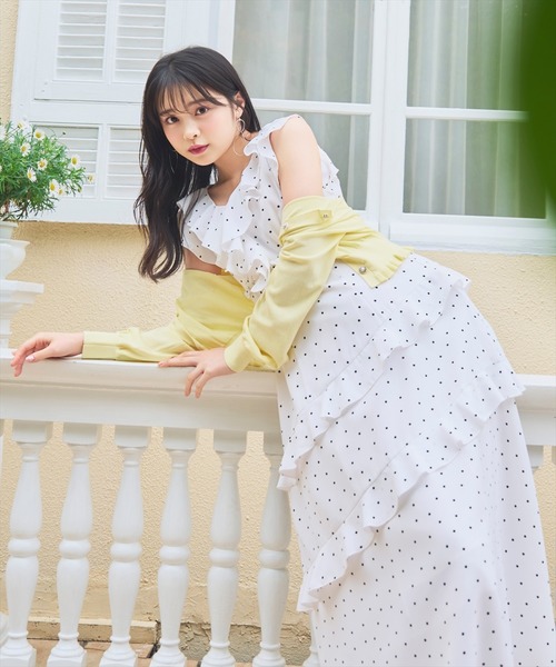 WILLSELECTION（ウィルセレクション） ワンピース ラッフルフリル