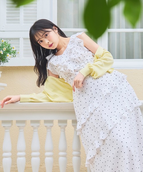 WILLSELECTION（ウィルセレクション） ワンピース ラッフルフリル