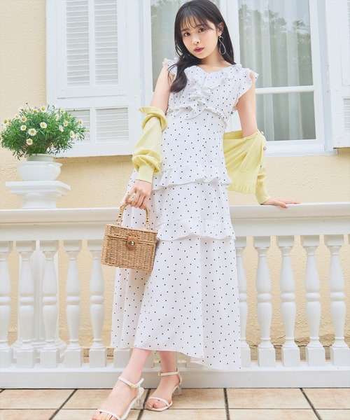 WILLSELECTION（ウィルセレクション） ワンピース ラッフルフリル
