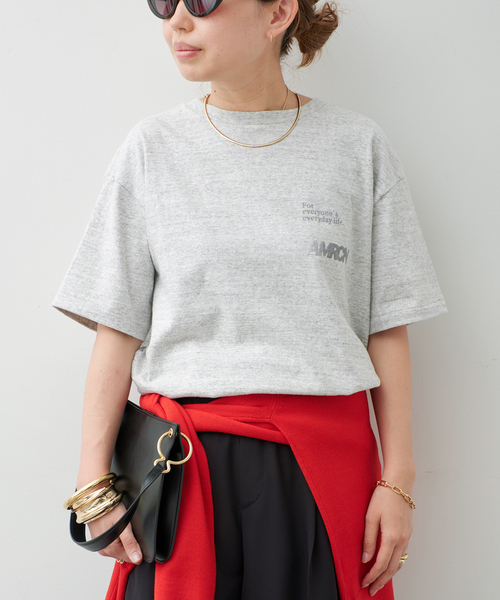 AMERICANA（アメリカーナ） tシャツ 半袖 「AMERICANA/アメリカーナ