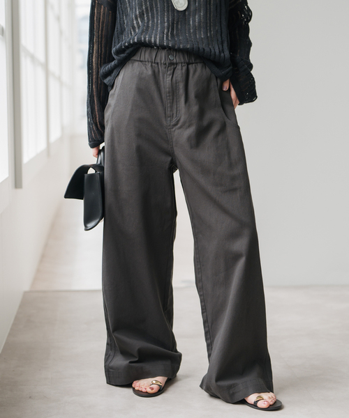 「Spick & Span」 チノパンツ 36 イエロー レディース_画像5