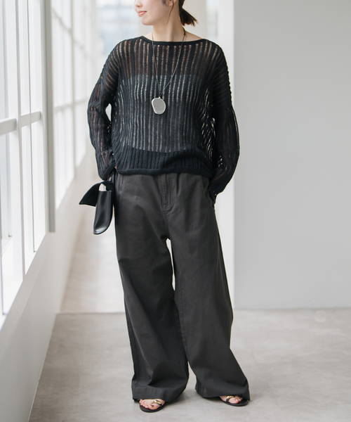 「Spick & Span」 チノパンツ 36 イエロー レディース_画像9