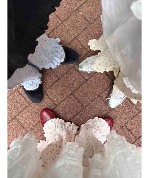 「WC」 ブーツカットパンツ FREE アイボリー レディース_画像7