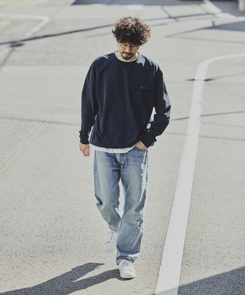 「FREAK'S STORE」 セットアップ LARGE チャコールグレー メンズ_画像8