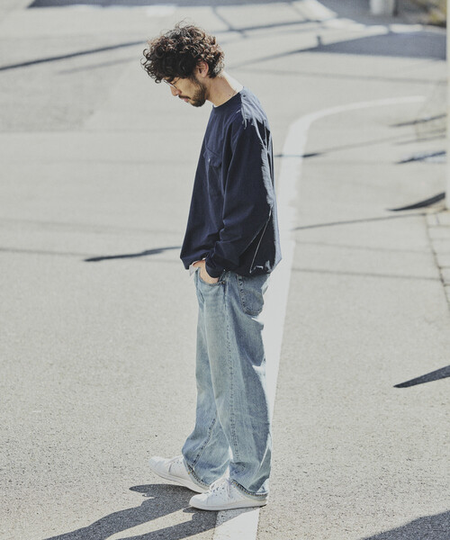 「FREAK'S STORE」 セットアップ LARGE チャコールグレー メンズ_画像9