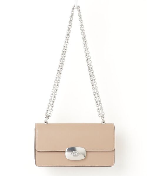 COACH（コーチ） ワンポイントショルダーバッグ - ベージュ レディース