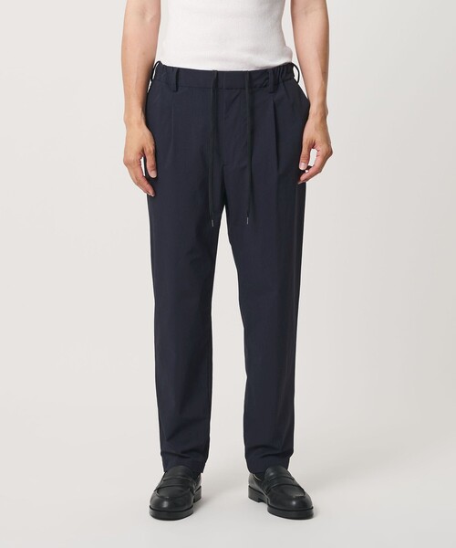 L 極美品　B&Y メンズ　360°MASTER 1プリーツ テーパード パンツ BEAUTY＆YOUTH UNITED ARROWS パンツ 「WEB限定」360°MASTER 1プリーツ