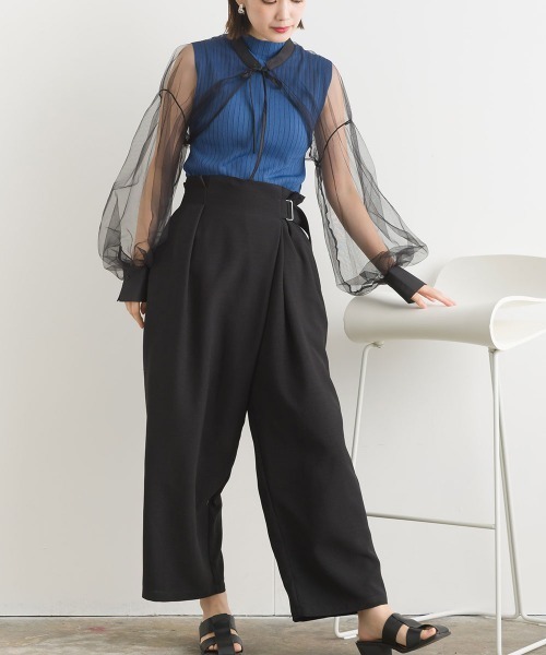 「terrace」 ボレロ MEDIUM ブラック レディース_画像8