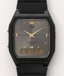 【稼動/美品】CASIO クォーツ メンズ 腕時計 ブラック CASIO 腕時計 カシオ / 日本製クォーツ アナログ デジタル