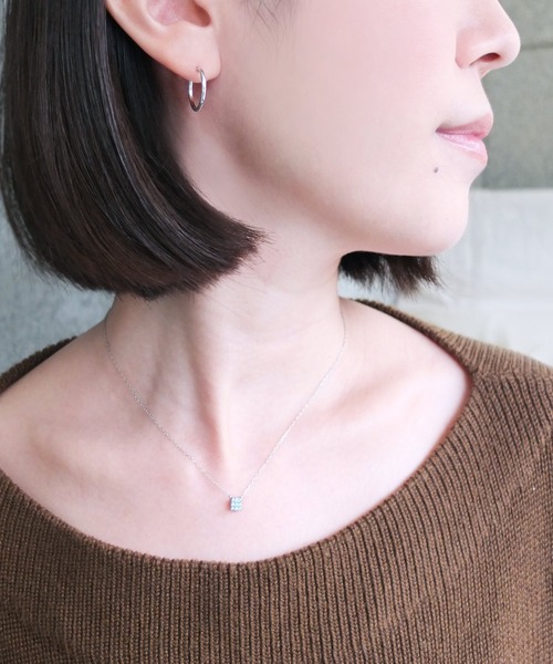 がけていま ピアス Paypayモール店 通販 Paypayモール K14 K10パイプフープピアス15
