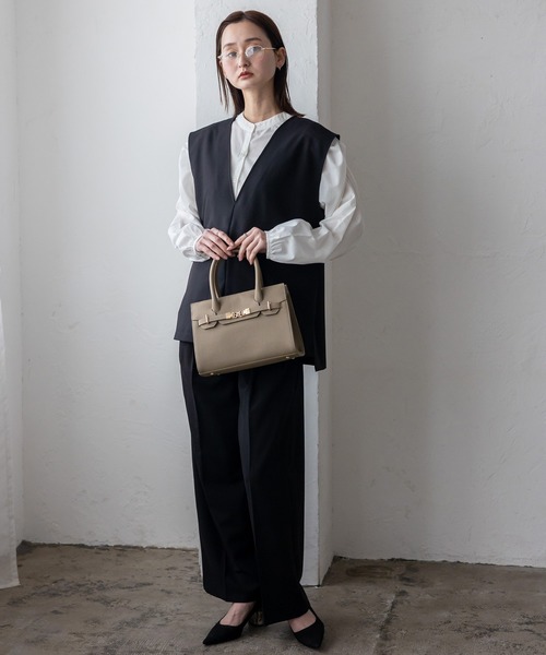 【超美品　未使用級】　激レア　JRA タートルレザー　ハンドバッグ　草履セット VitaFelice（ヴィータフェリーチェ） ハンドバッグ 本革ベルトデザイン