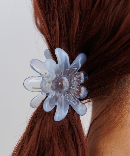 flower ヘアクリップ カモミールクリアクリップ : ZOZOTOWN Yahoo!店