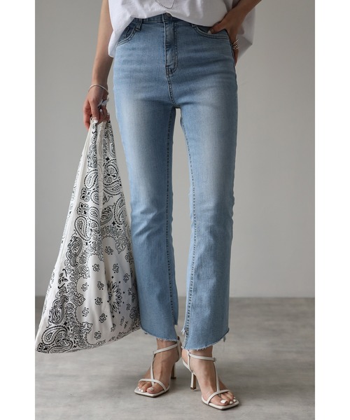 パンツ デニム ジーンズ アシメカットオフスキニーデニム Zozotown Paypayモール店 通販 Paypayモール