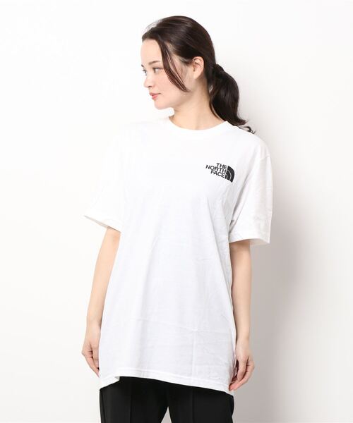 tシャツ THE NORTH FACE　ザノースフェイス /M L/S BOX NSE TEE  半袖 Tシャツ ボックスロゴNF0A4763 レディ