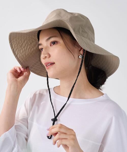 帽子 ハット 【矢野未希子さん着用】【別注】< NEW ERA >ワイドブリム ハット - 撥水 -