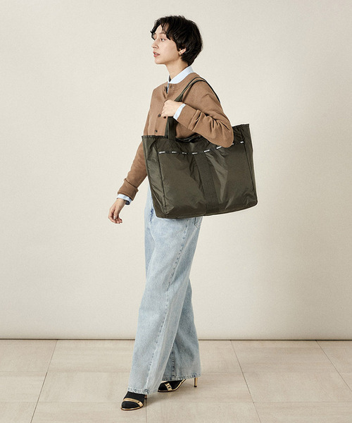 LeSportsac（レスポートサック） トートバッグ GYM TOTE BAG グラベルC