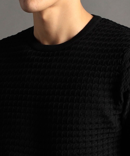 MONSIEUR NICOLE（ムッシュニコル） セーター ニット ジオメトリック