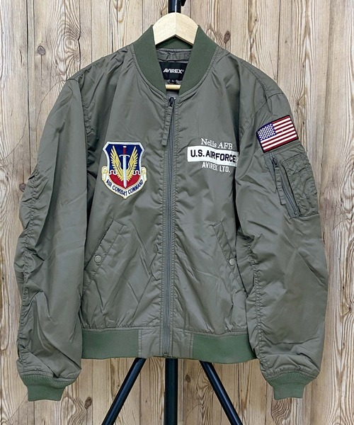 AVIREX ma1 ma-1 UTILITY MA-1 THUNDERBIRDS メンズ レディース
