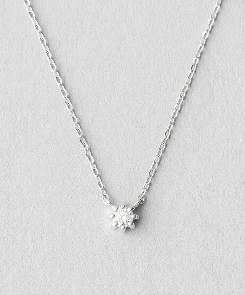Jouete（ジュエッテ） ネックレス K10WG ネックレス ダイヤモンド