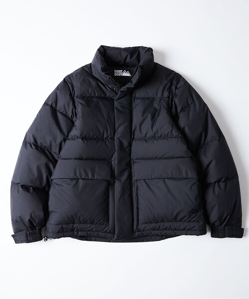 ダウン ダウンジャケット FIRST DOWN × Firsthand/ファーストダウン 別注デタッチャブルダウンジャケット / 2WAYダウンジャケ FIRST DOWN Firsthand/ファーストダウン 別注デタッチャブルダウンジャケット